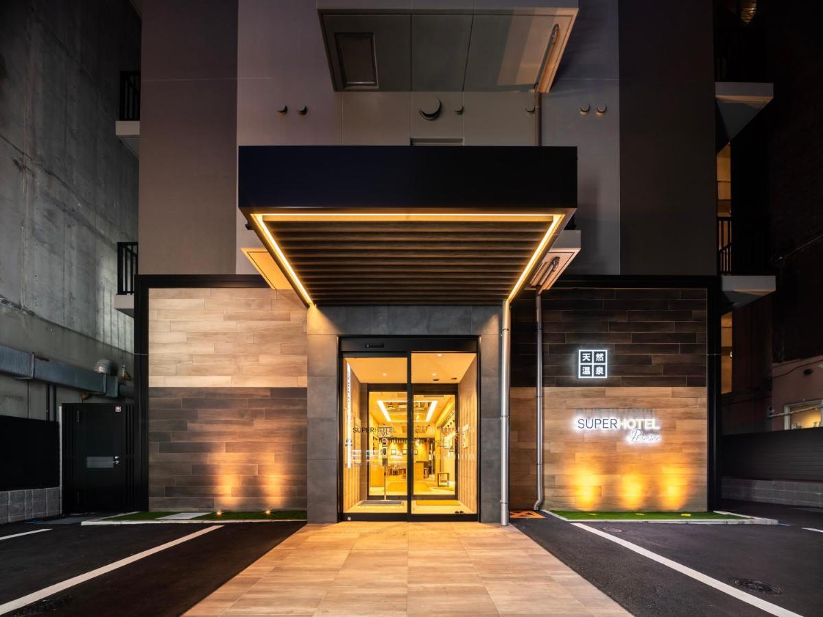 Super Hotel Premier Namba Shinsaibashi Natural Hot Spring Osaka Exteriör bild