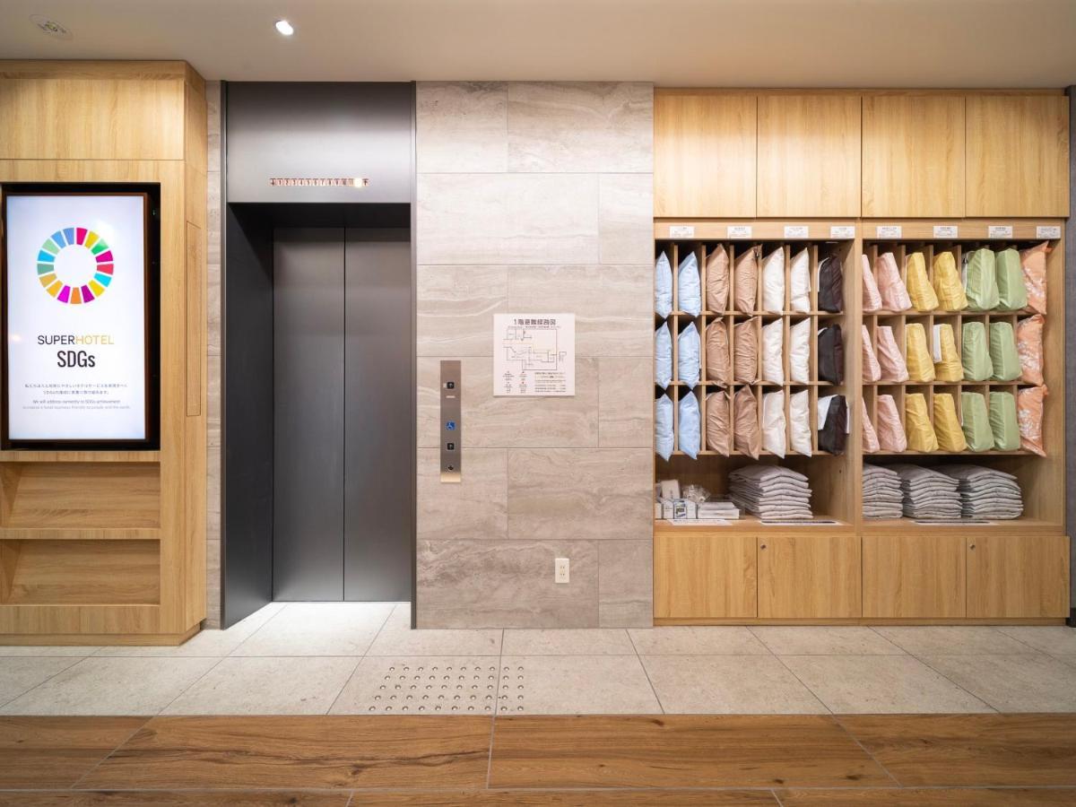 Super Hotel Premier Namba Shinsaibashi Natural Hot Spring Osaka Exteriör bild