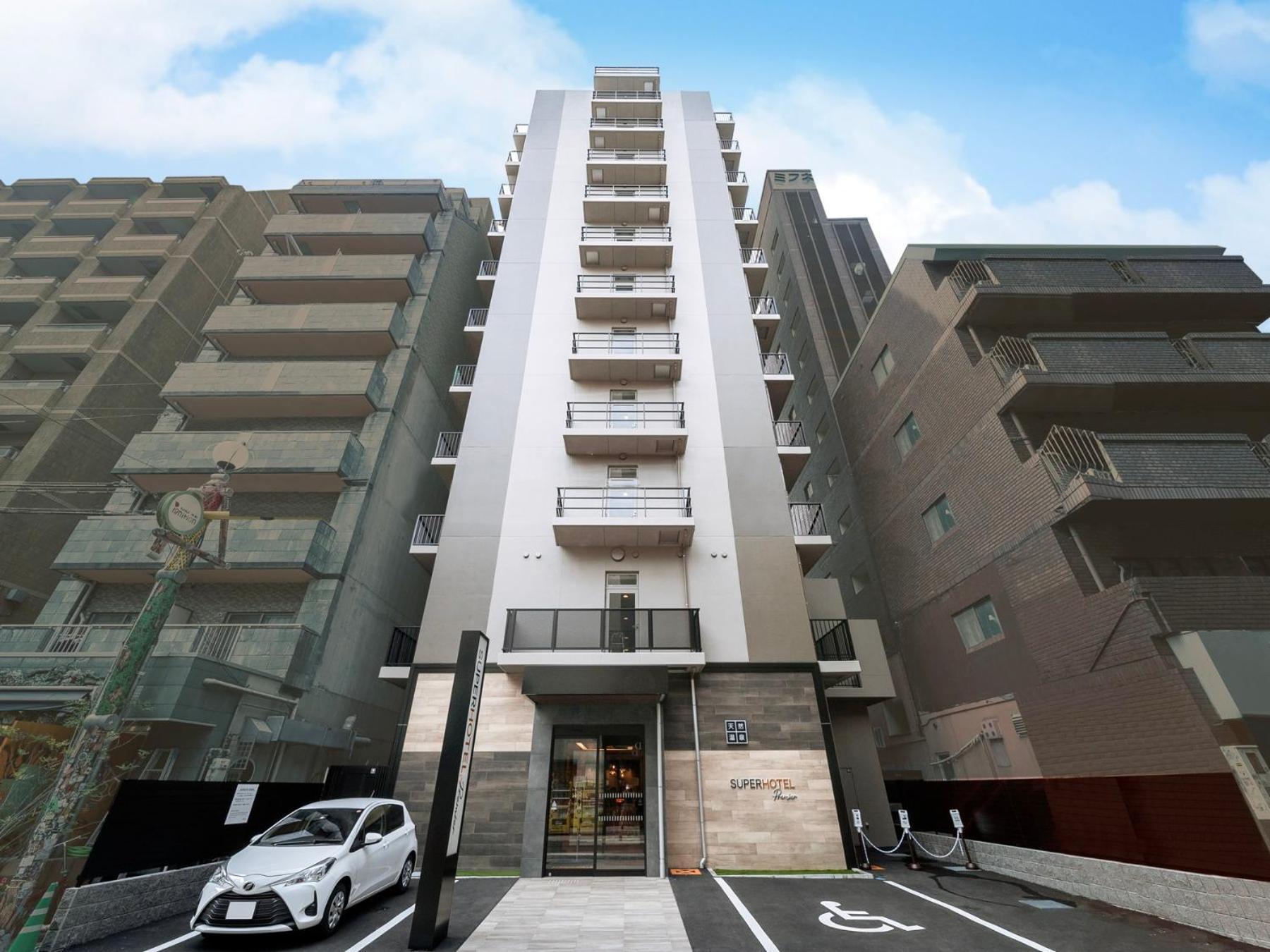Super Hotel Premier Namba Shinsaibashi Natural Hot Spring Osaka Exteriör bild